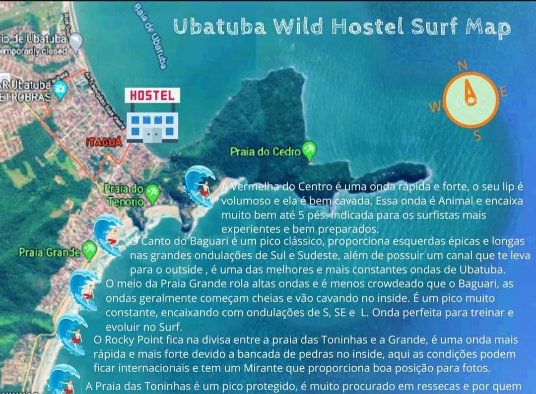 Ubatuba Wild Surf Hostel Εξωτερικό φωτογραφία